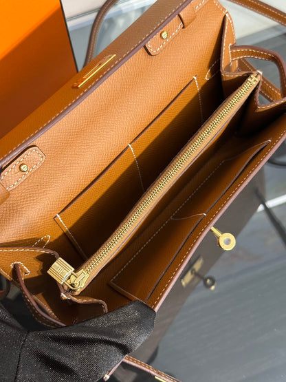 HERMES Kelly To Go - Gold 37 金棕金 Y