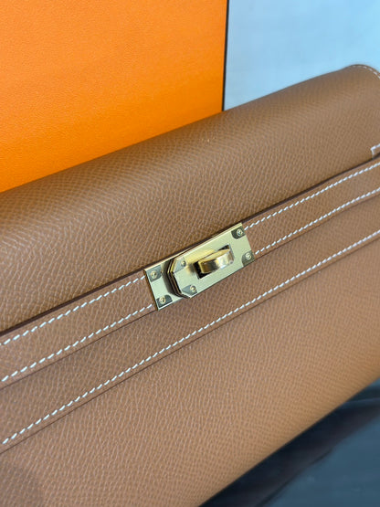 HERMES Kelly To Go - Gold 37 金棕金 Y
