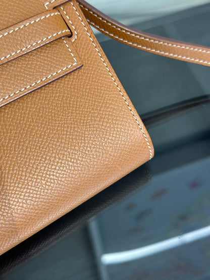 HERMES Kelly To Go - Gold 37 金棕金 Y