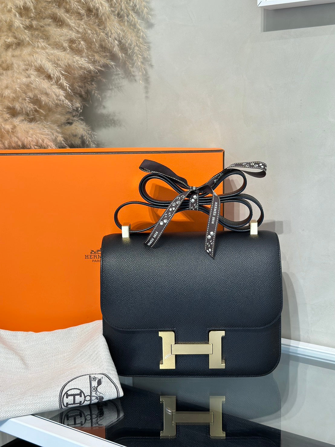 HERMES Constance 24 - Noir 89 黑金 Y