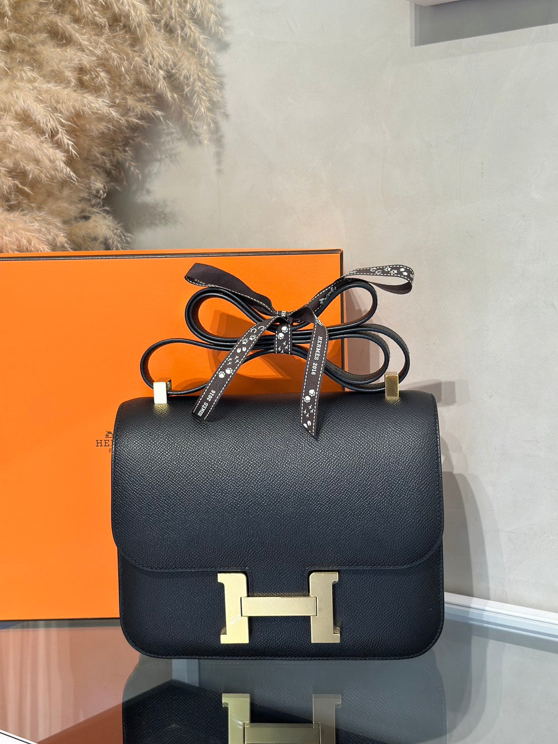 HERMES Constance 24 - Noir 89 黑金 Y