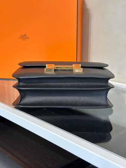 HERMES Constance 24 - Noir 89 黑金 Y