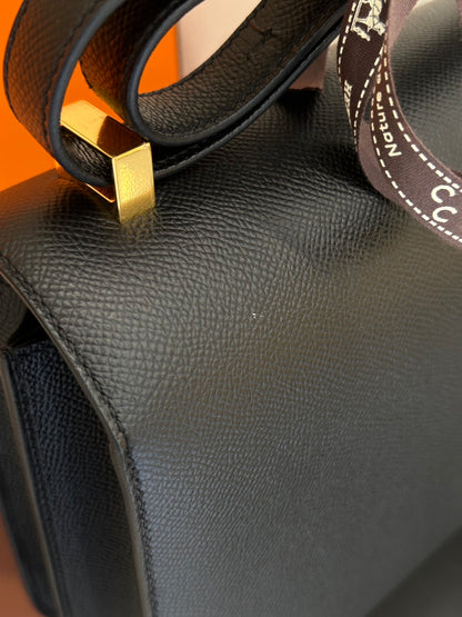 HERMES Constance 24 - Noir 89 黑金 Y