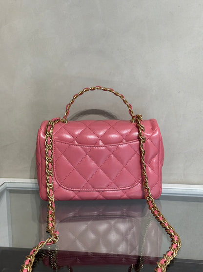 CHANEL 23B Handle CF - 小號唇膏粉金