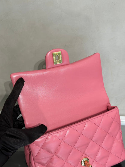 CHANEL 23B Handle CF - 小號唇膏粉金