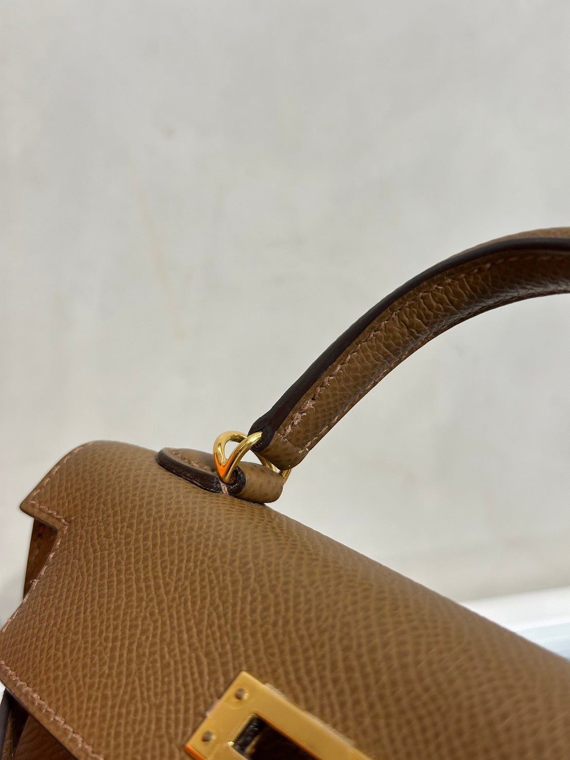 HERMES Mini Kelly ll - Teddy 3G 栗子金 Z