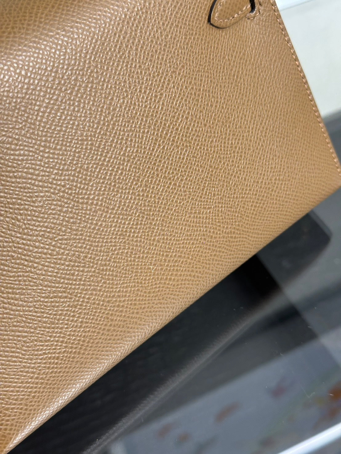HERMES Mini Kelly ll - Teddy 3G 栗子金 Z