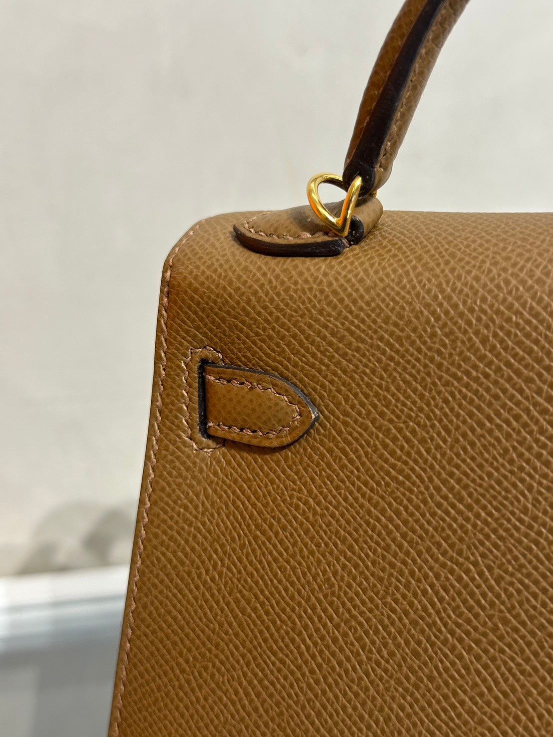HERMES Mini Kelly ll - Teddy 3G 栗子金 Z