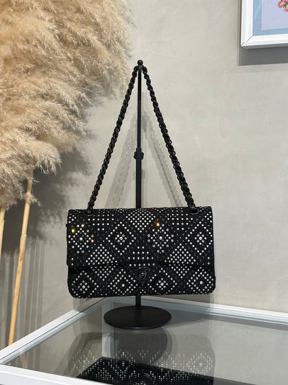 CHANEL 22P毛呢滿鑽CF25 - So Black