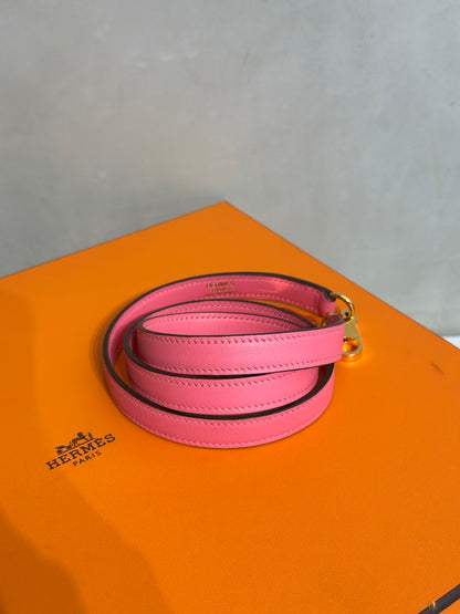 HERMES Kelly 25 - Rose Lipstick U5 唇膏粉金 D
