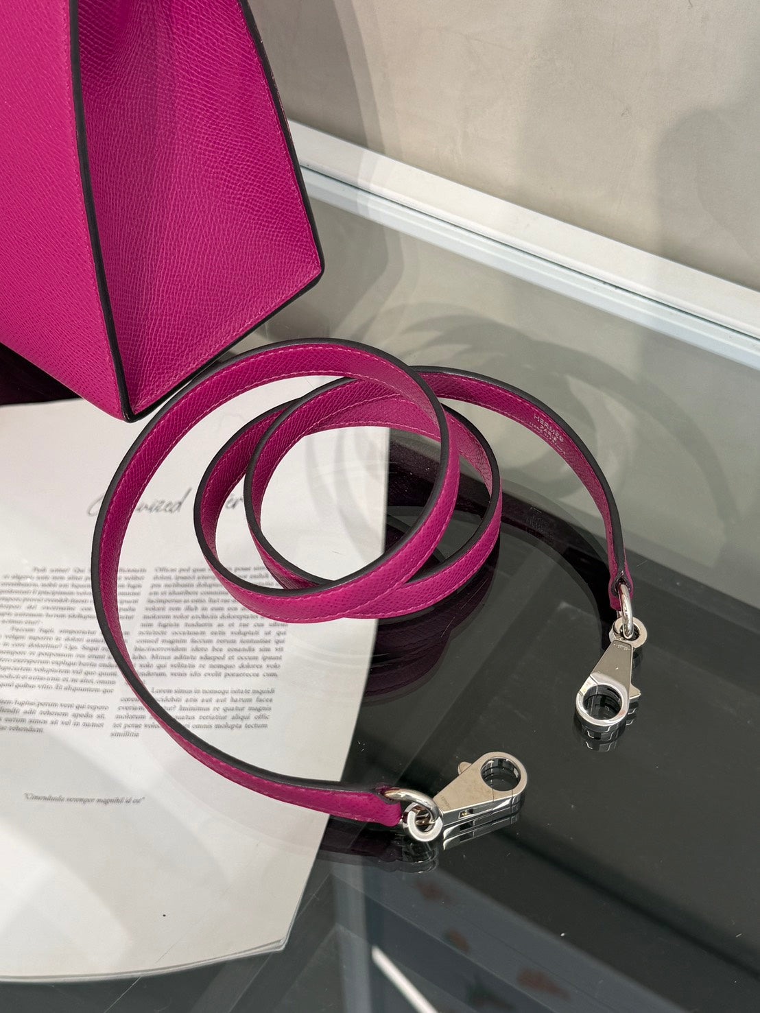 HERMES Kelly 25 - Rose Purple L3 玫粉銀 A