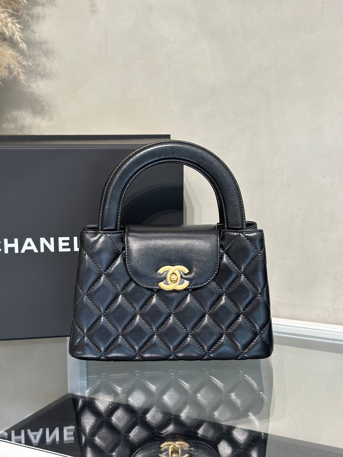 CHANEL Mini Kelly - 黑金