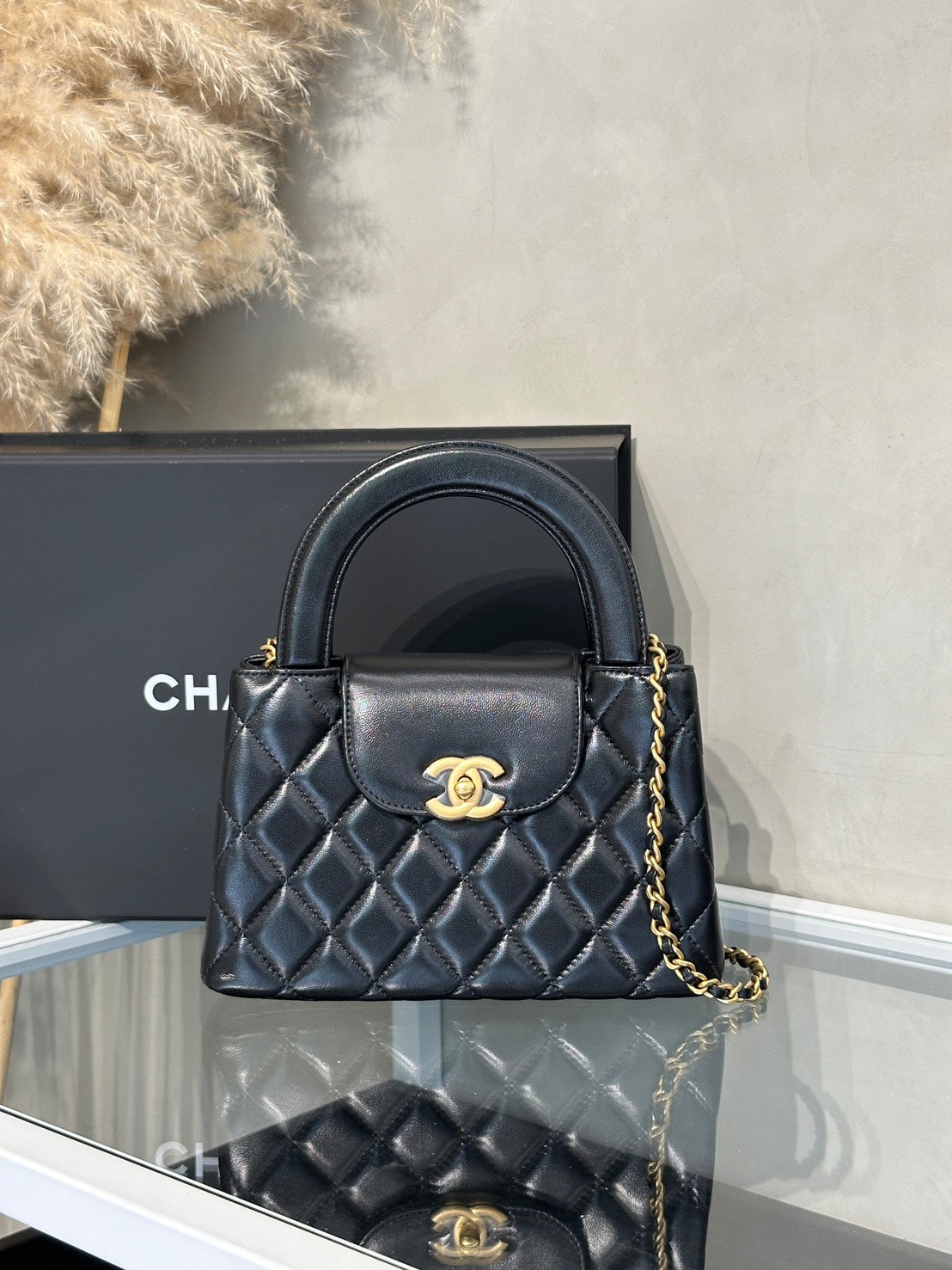 CHANEL Mini Kelly - 黑金