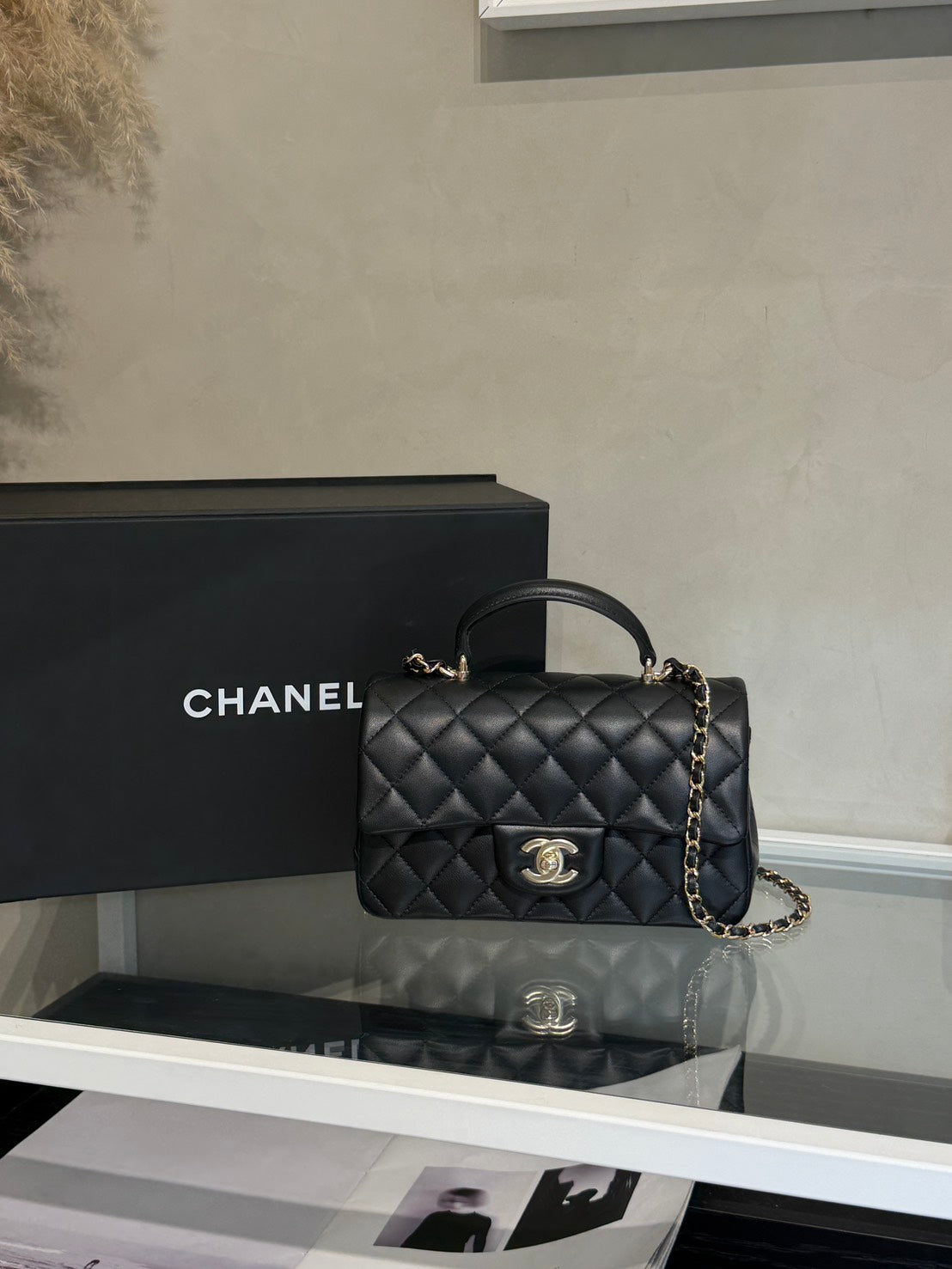 CHANEL Handle Mini CF20 - 黑金