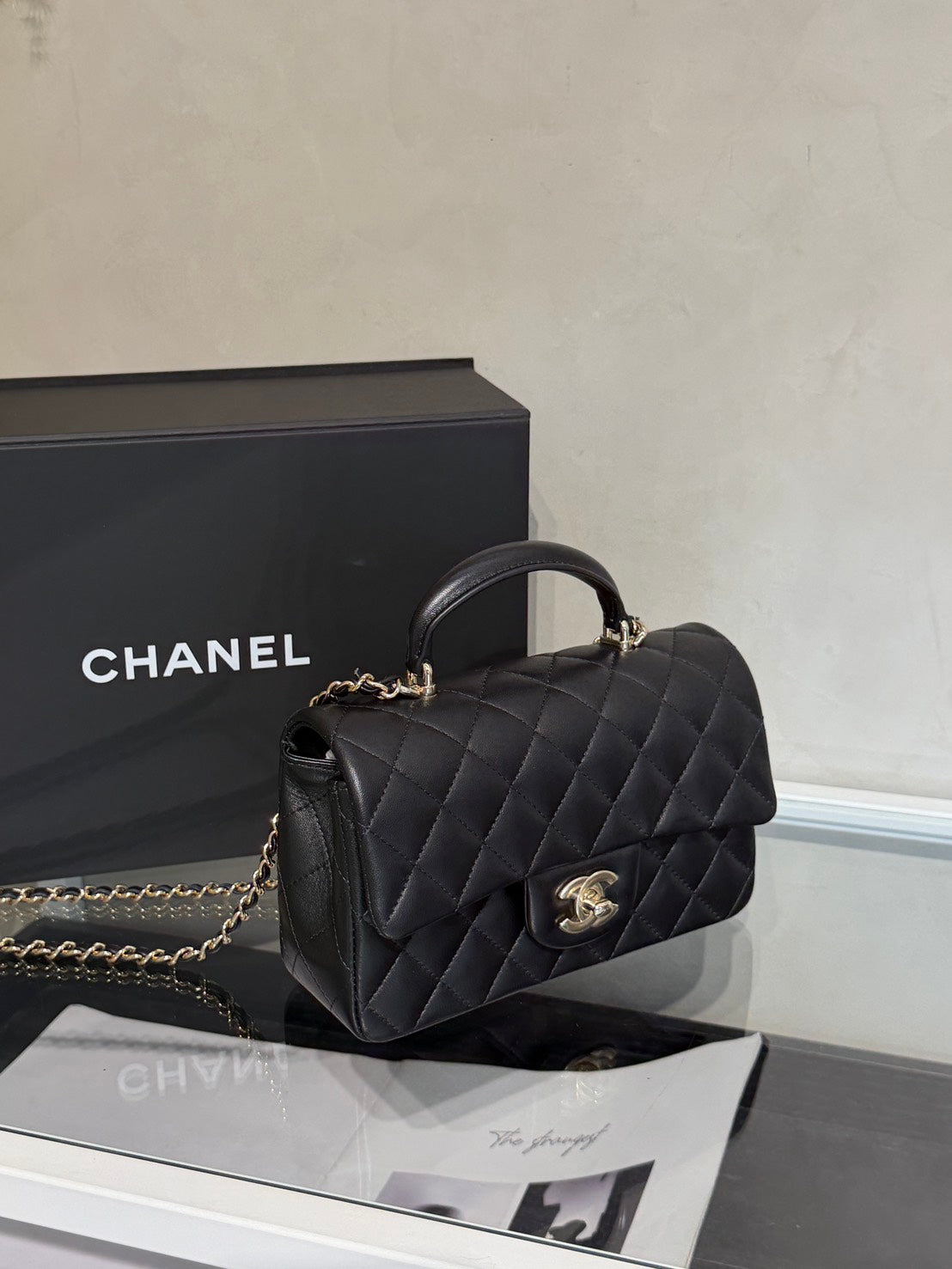 CHANEL Handle Mini CF20 - 黑金