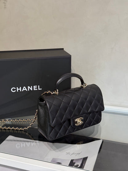 CHANEL Handle Mini CF20 - 黑金