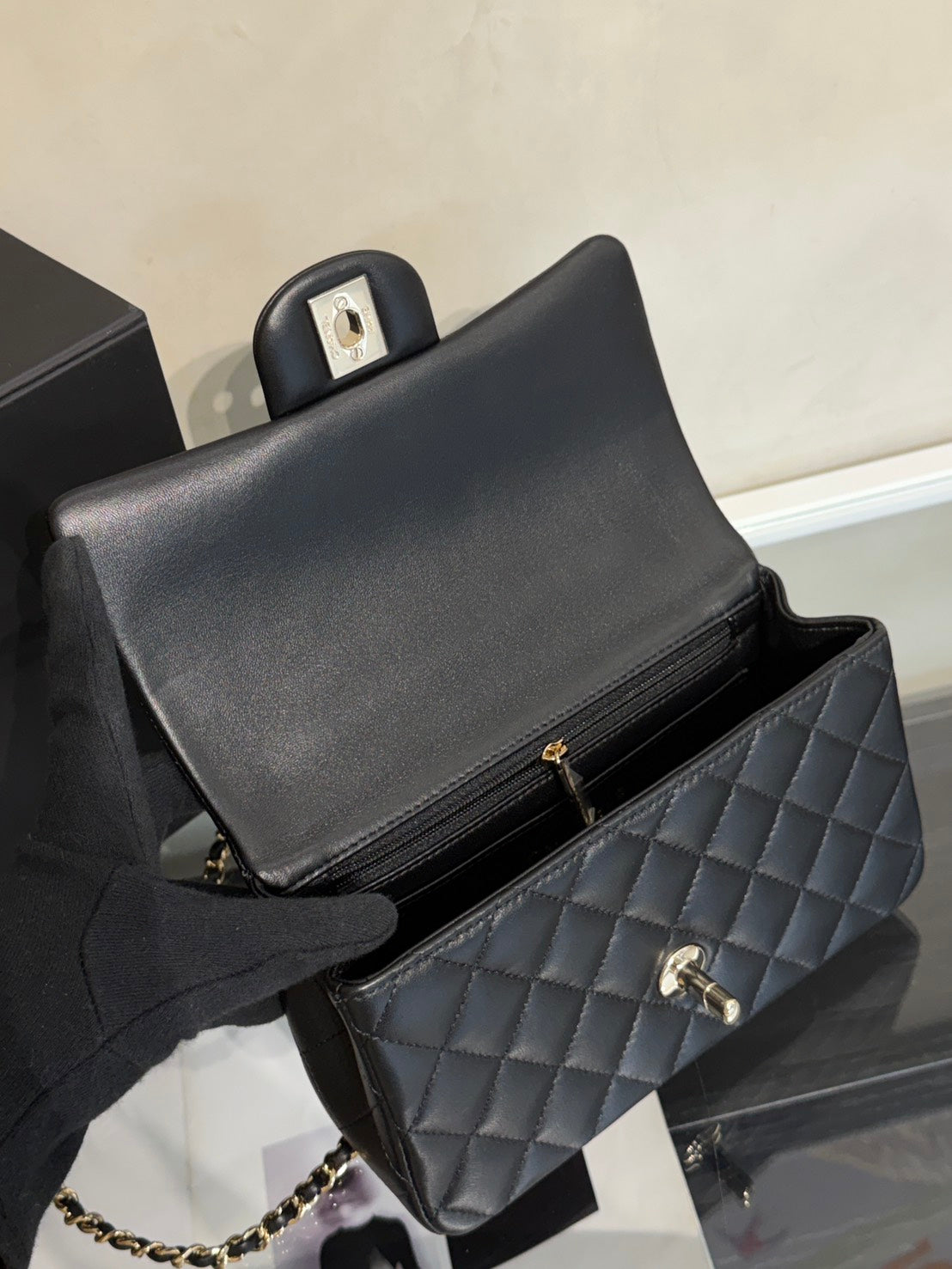 CHANEL Handle Mini CF20 - 黑金