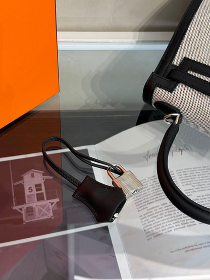HERMES Kelly 25 - 熊貓銀 K