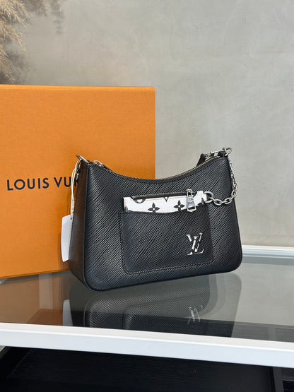 LOUIS VUITTON Marelle腋下包 - 黑
