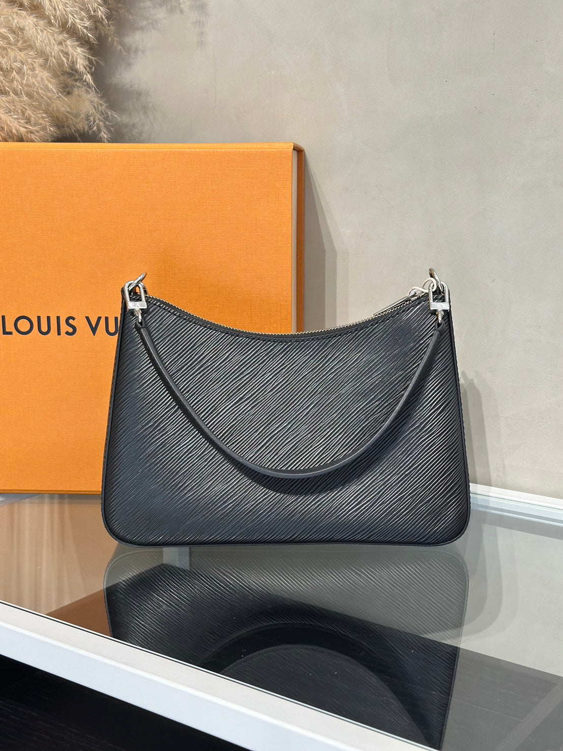 LOUIS VUITTON Marelle腋下包 - 黑