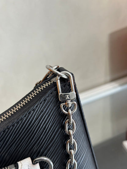 LOUIS VUITTON Marelle腋下包 - 黑
