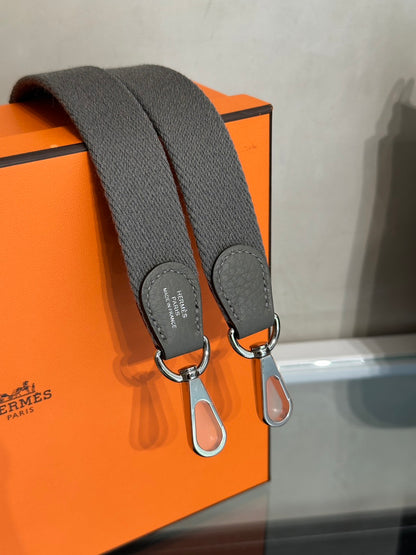 HERMES Mini Evelyne - Gris Meyer 0L 積雨雲灰銀 U