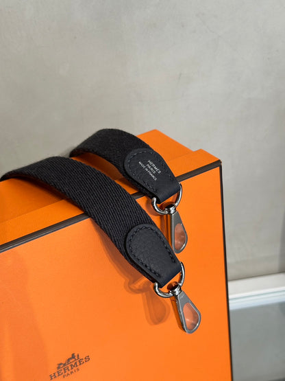 HERMES Mini Evelyne - Caban 3Y 水冰藍銀 B