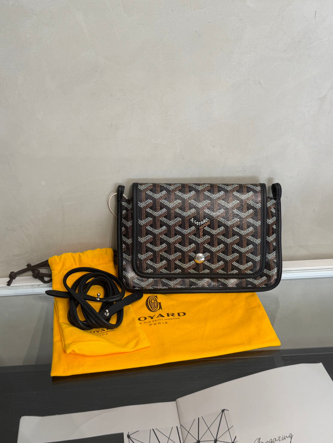 GOYARD Plumet 信封小包 - 黑