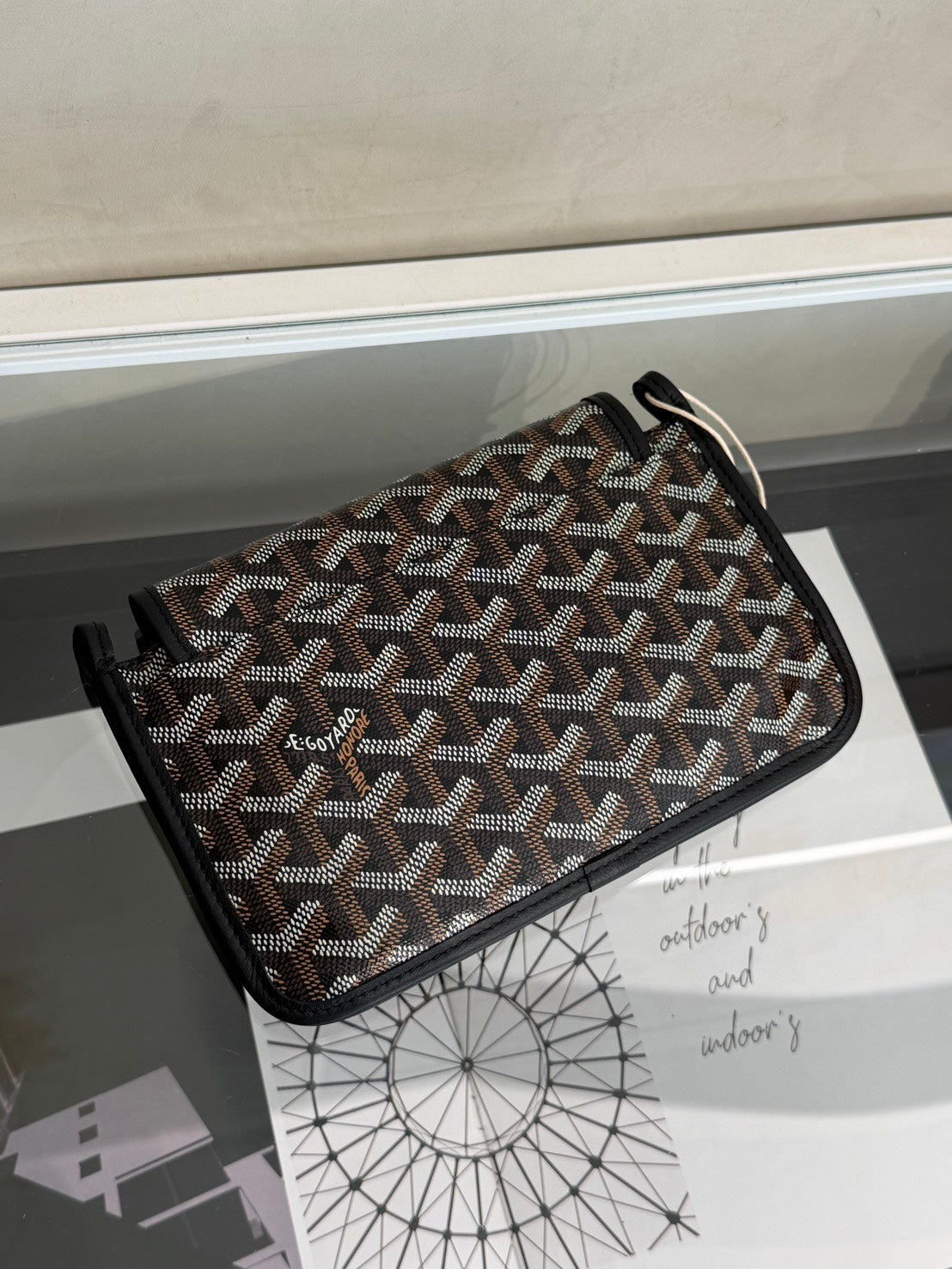 GOYARD Plumet 信封小包 - 黑