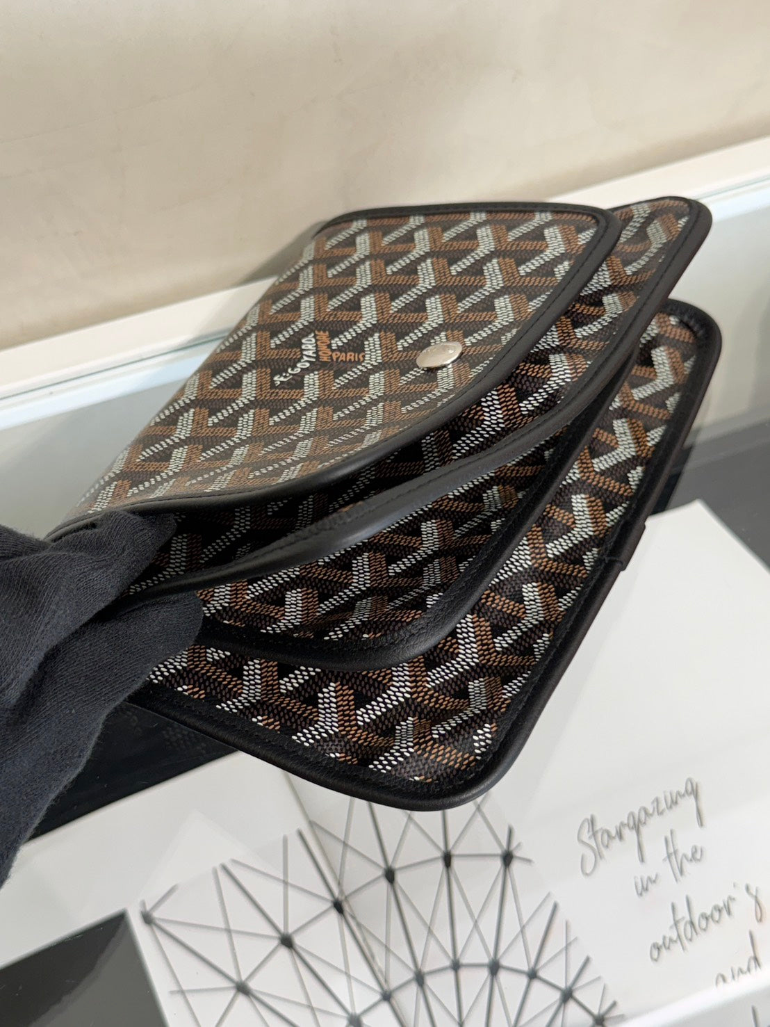 GOYARD Plumet 信封小包 - 黑