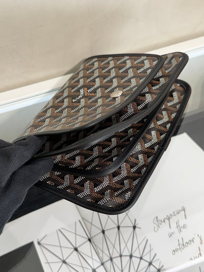 GOYARD Plumet 信封小包 - 黑