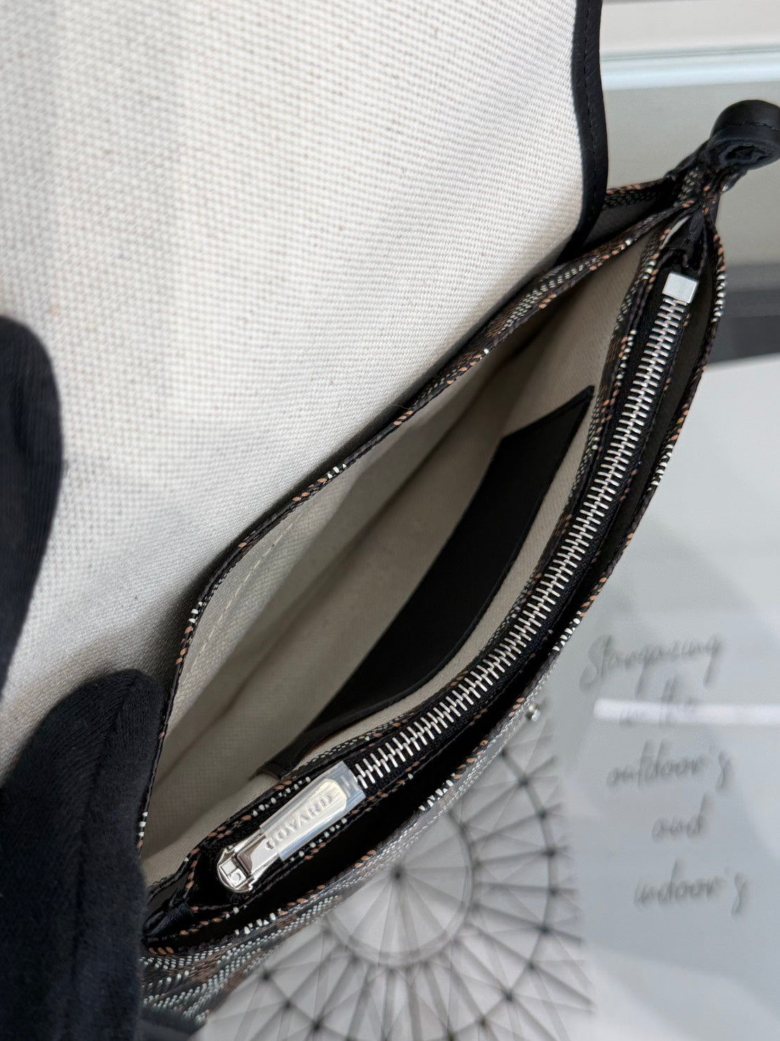 GOYARD Plumet 信封小包 - 黑