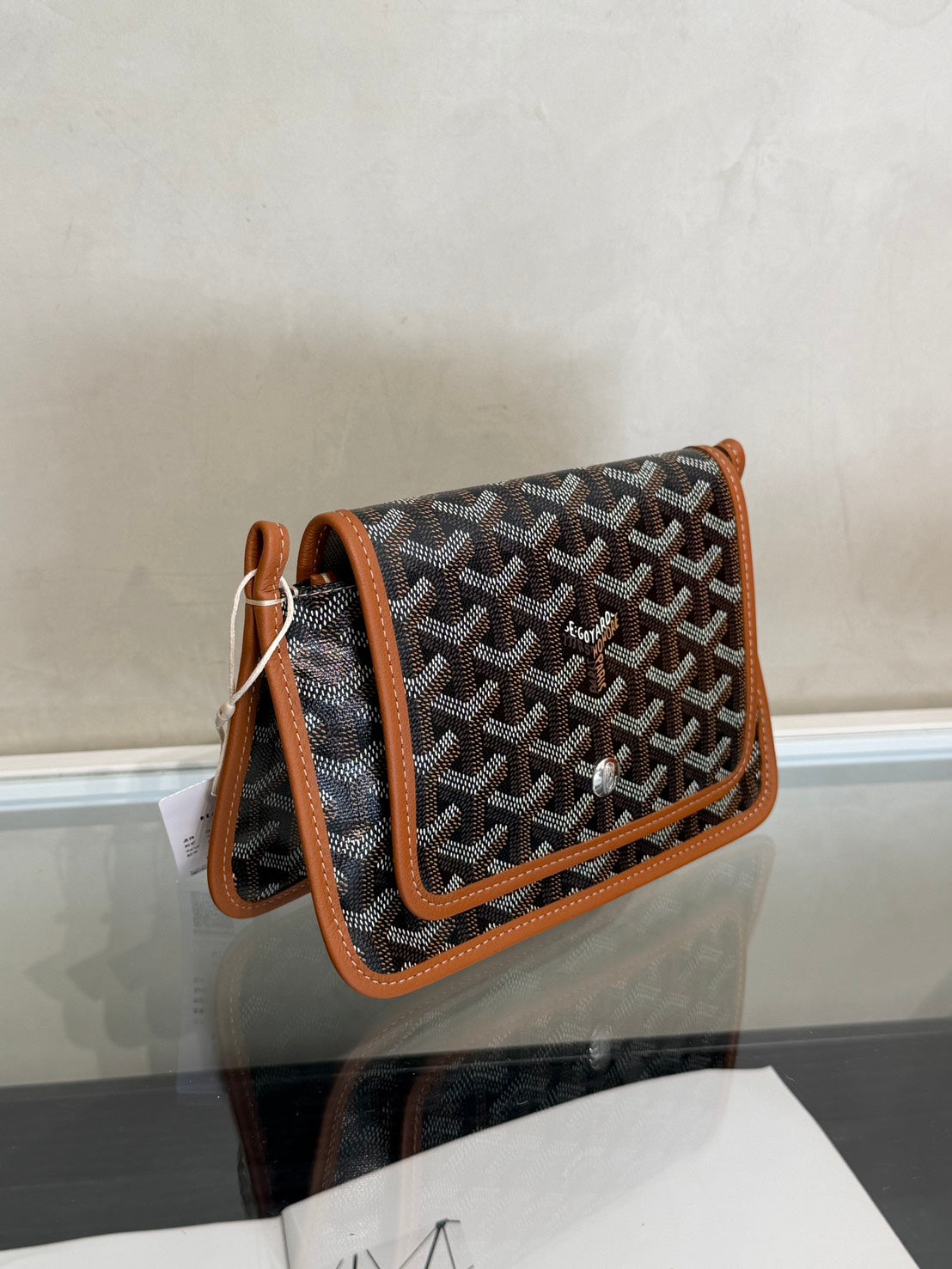 GOYARD Plumet 信封小包 - 棕
