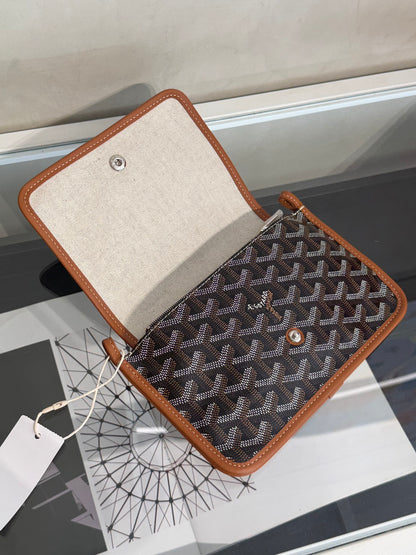 GOYARD Plumet 信封小包 - 棕