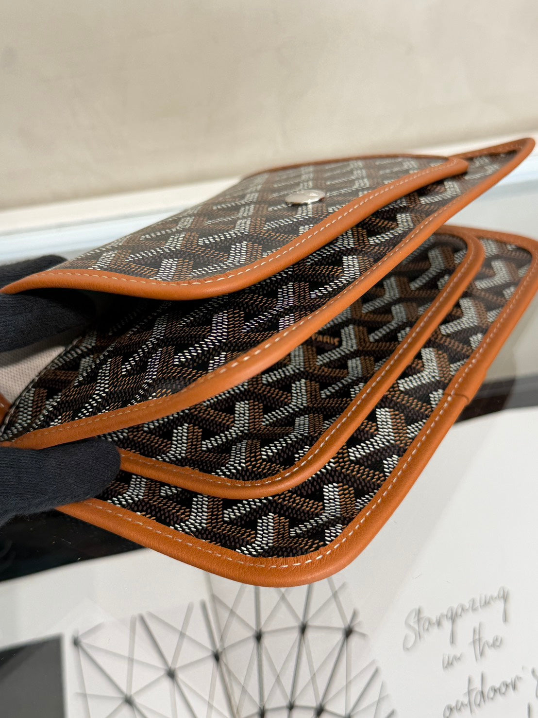 GOYARD Plumet 信封小包 - 棕