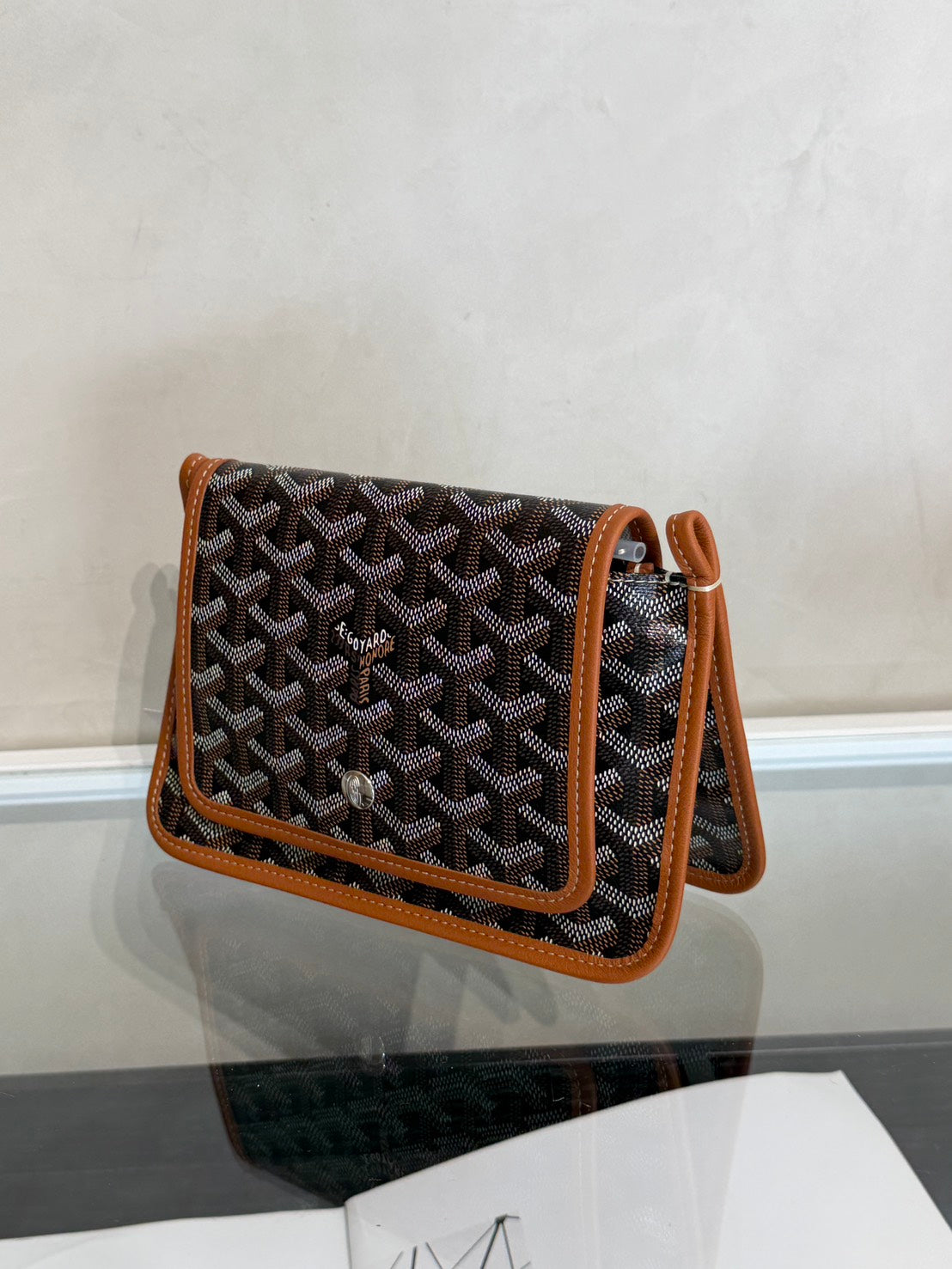 GOYARD Plumet 信封小包 - 棕