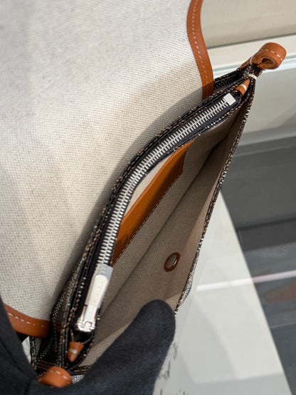GOYARD Plumet 信封小包 - 棕