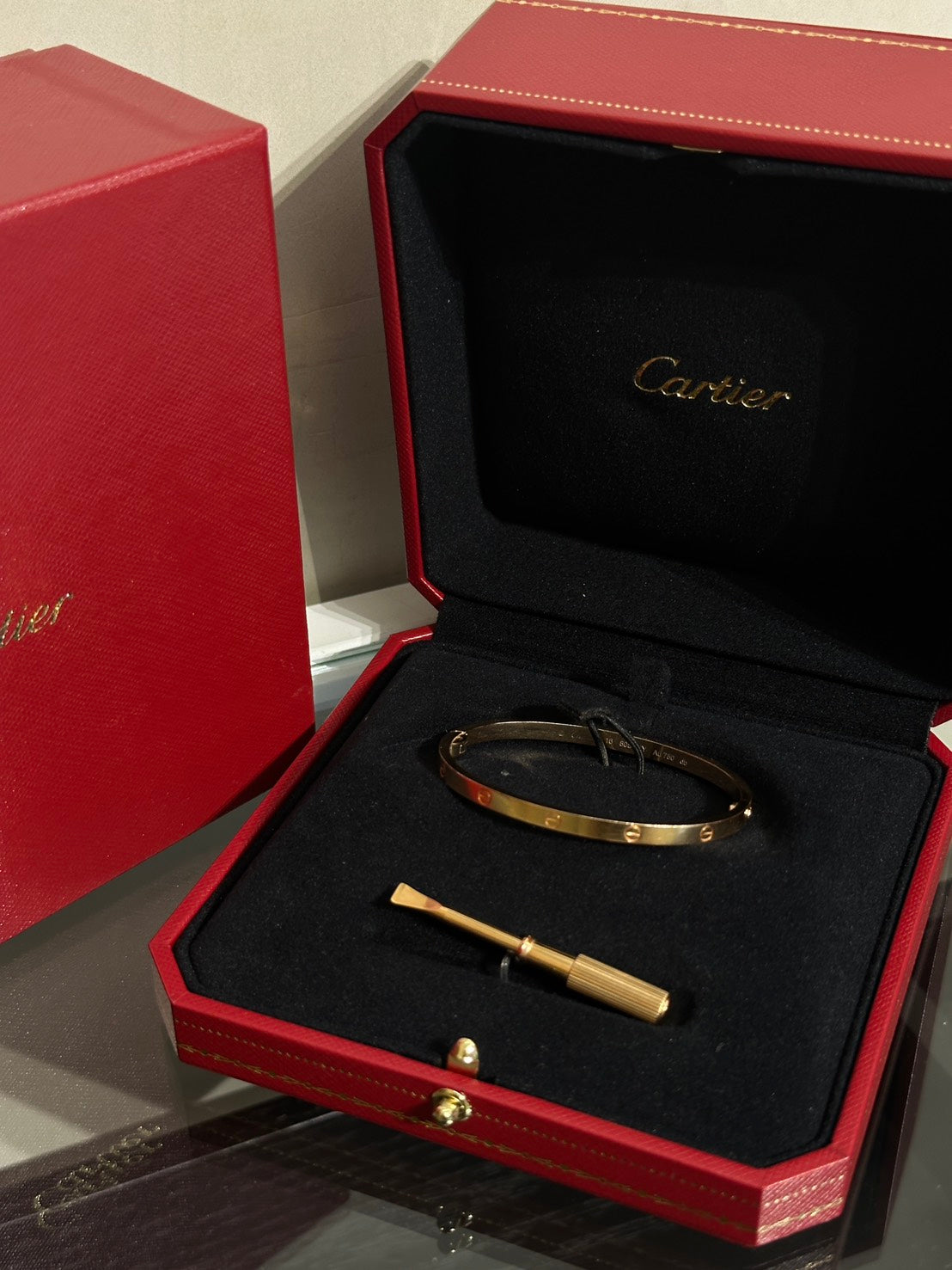 Cartier LOVE 18K金手環 - 16