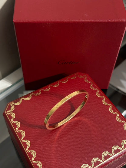 Cartier LOVE 18K金手環 - 16