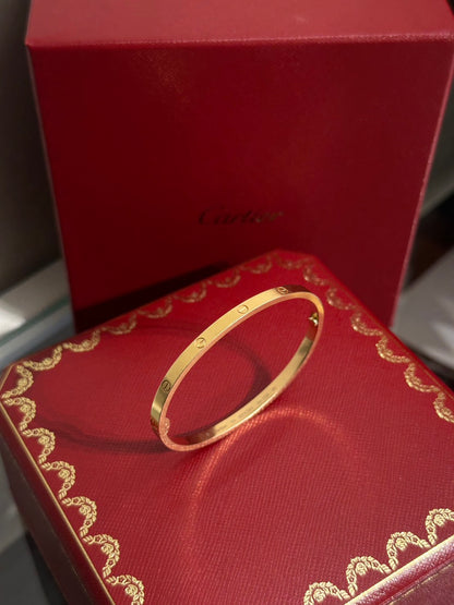 Cartier LOVE 18K金手環 - 16