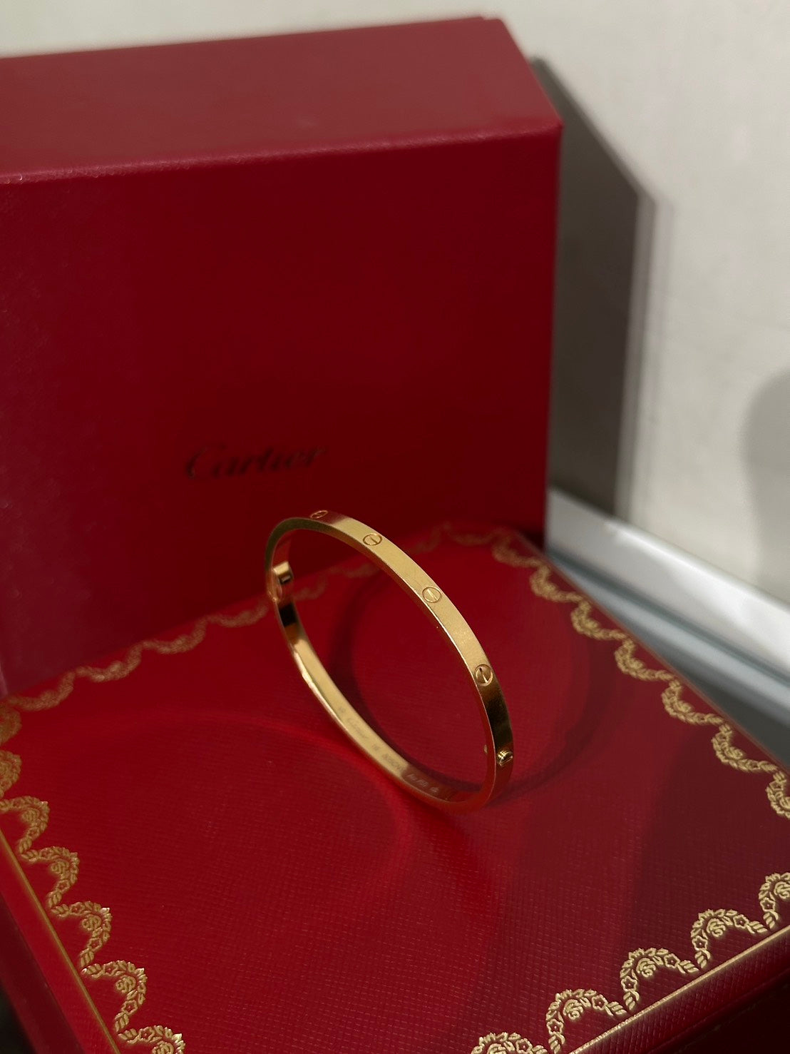 Cartier LOVE 18K金手環 - 16