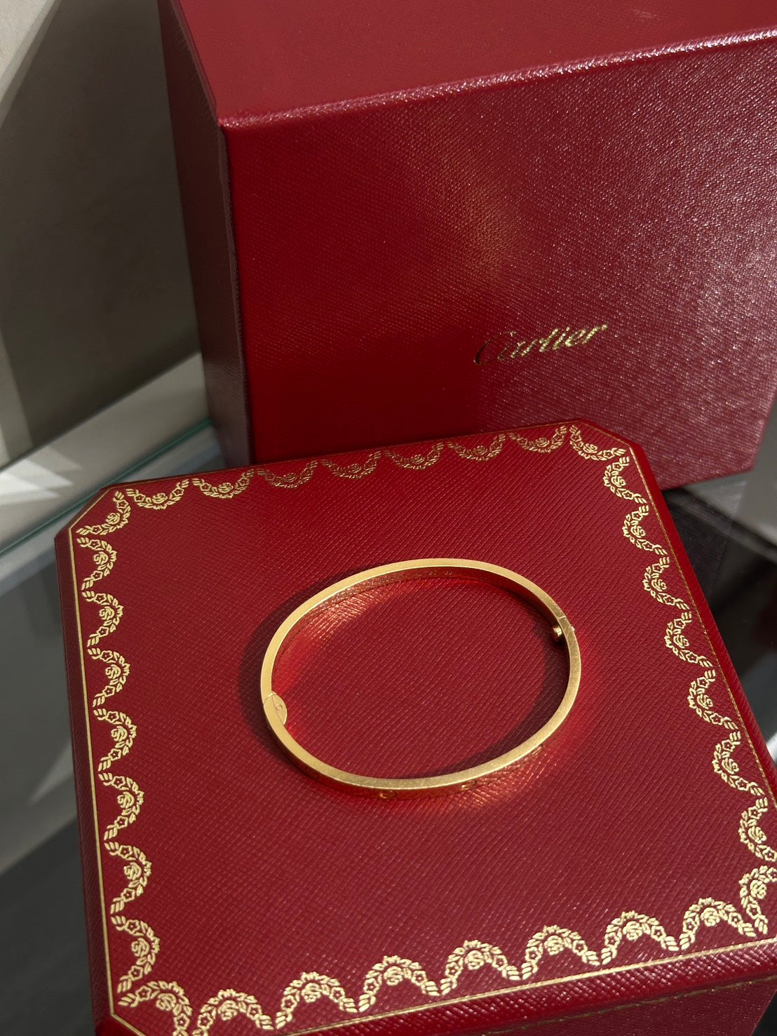 Cartier LOVE 18K金手環 - 16