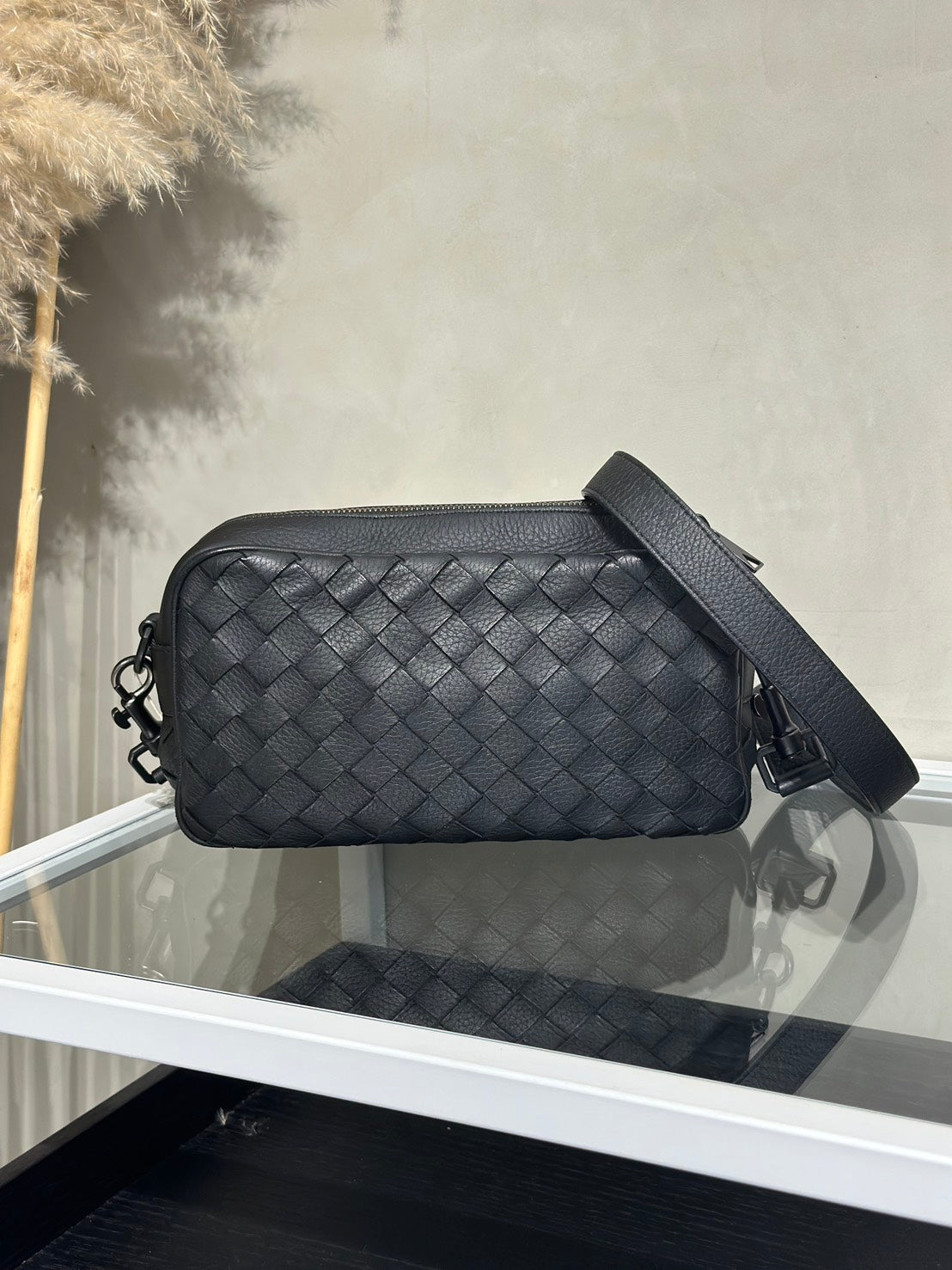 BOTTEGA VENETA Intrecciato編織相機包