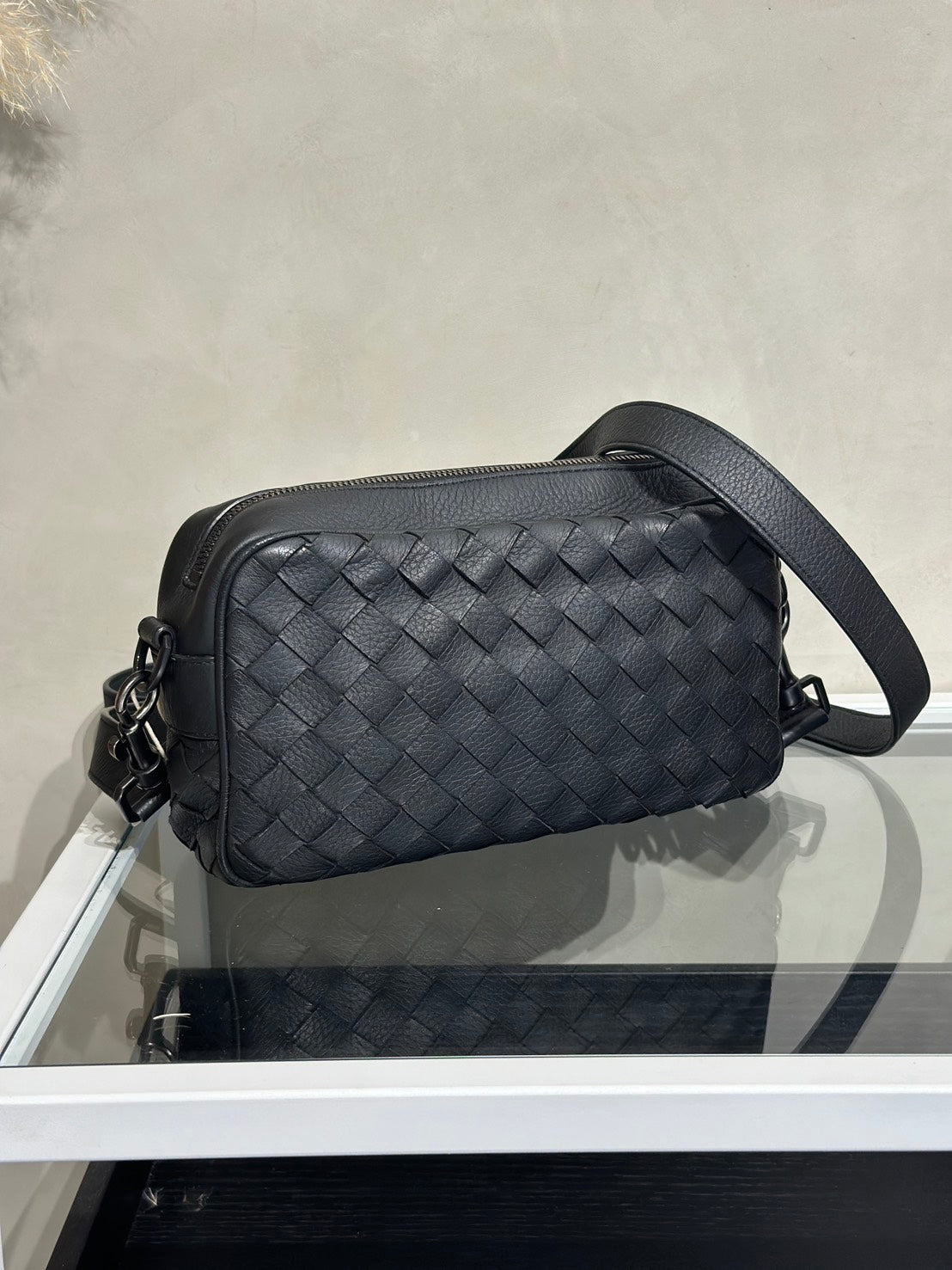 BOTTEGA VENETA Intrecciato編織相機包
