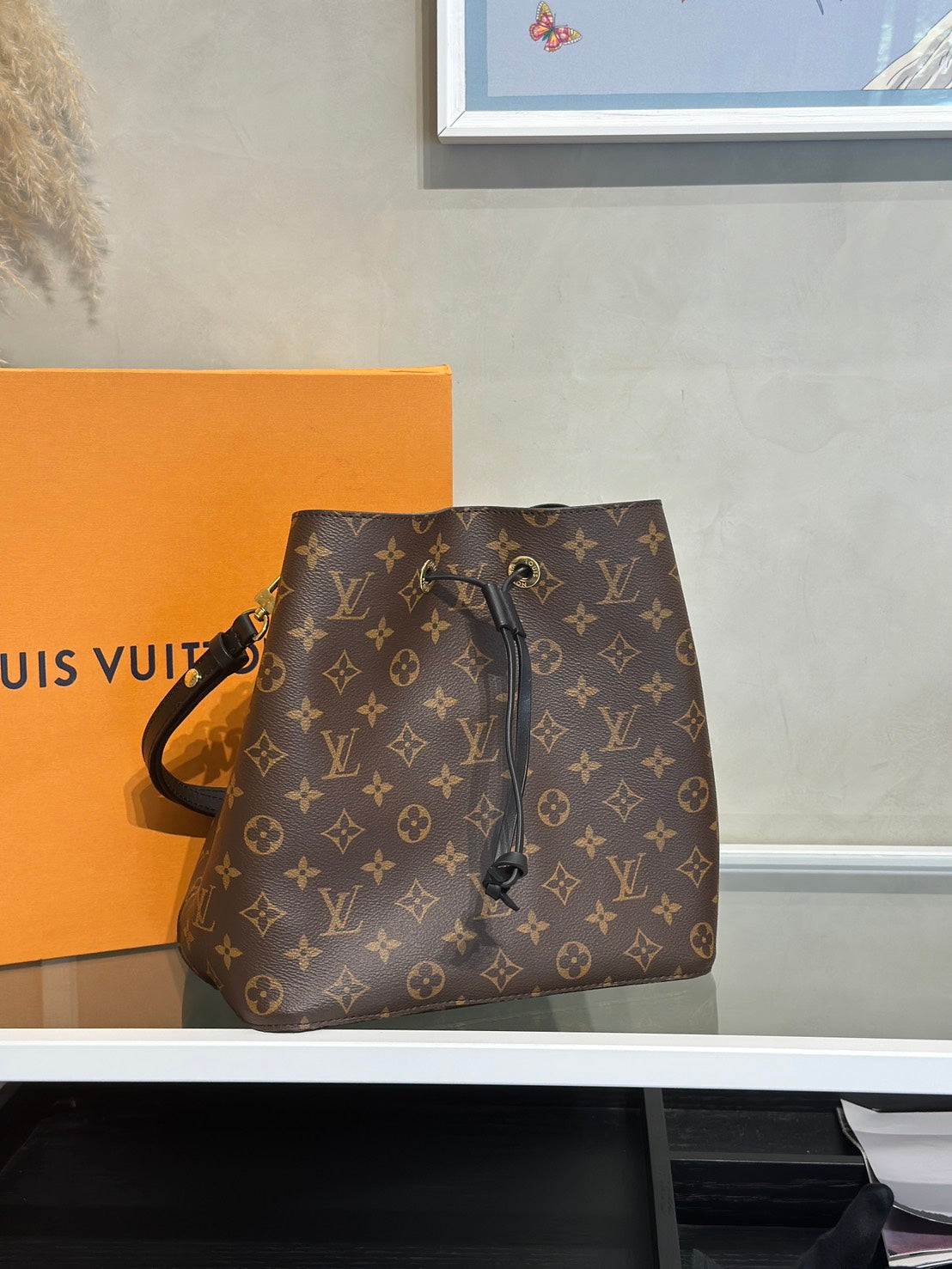 LOUIS VUITTON Neonoe水桶包 - MM黑