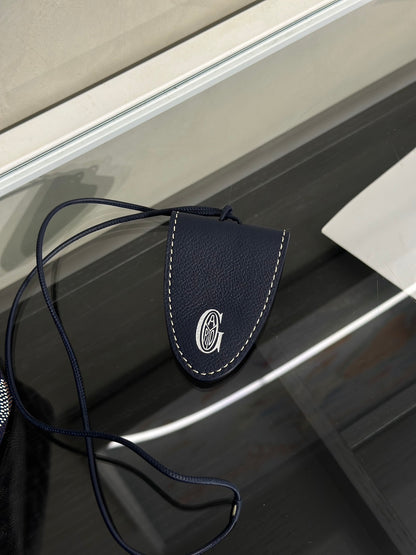 GOYARD 經典亞麻帆布Tote - 小號深藍
