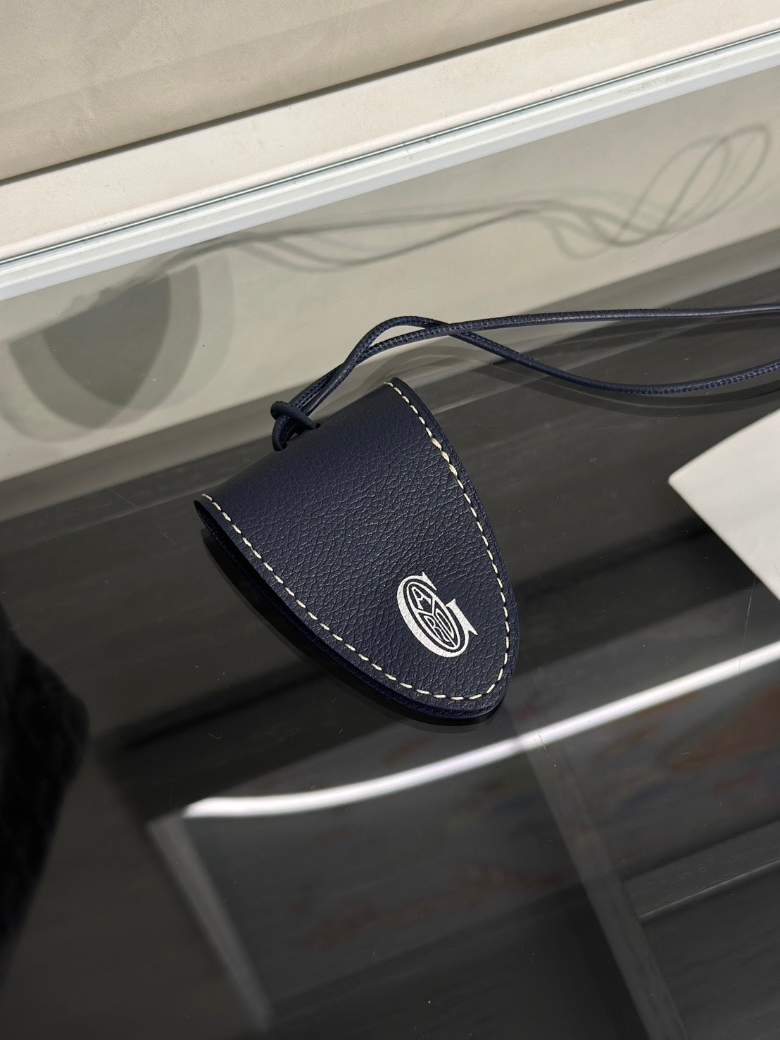 GOYARD 經典亞麻帆布Tote - 小號深藍