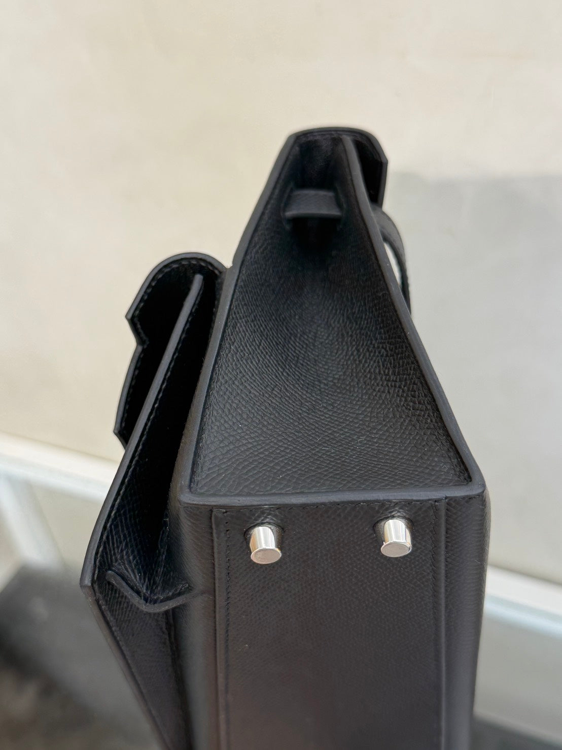 HERMES Kelly En Desordre 20 - Noir 89 黑銀 W