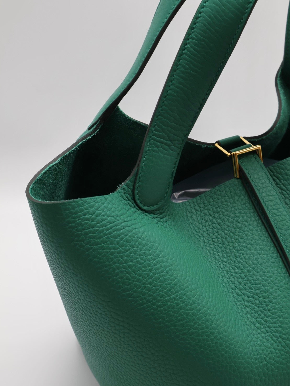 HERMES Picotin 22 - 絲絨綠金 B