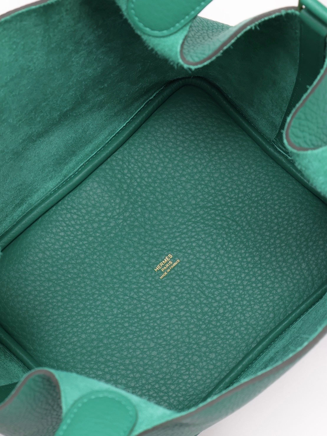 HERMES Picotin 22 - 絲絨綠金 B